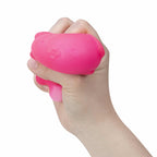 NeeDoh Funky Pup - Pink Squeezed